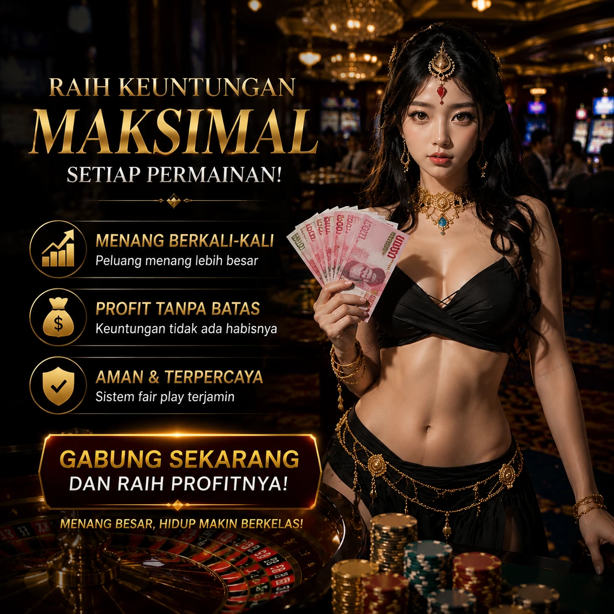 BONUS GARANSI KEKALAHAN SALDO KEMBALI 100_ promotion image