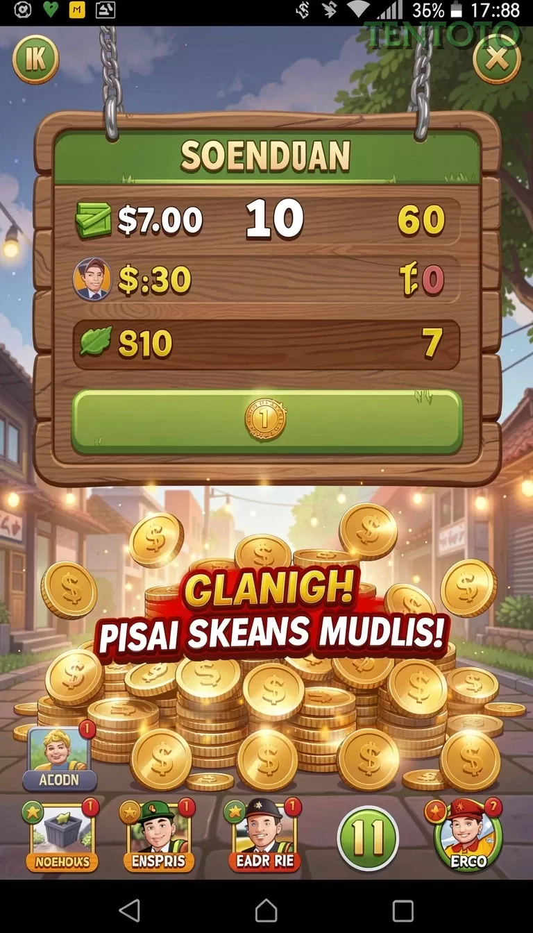 Screenshot Lucky Number X20 nomor 1
